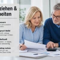 Rente beziehen, weiter arbeiten und einzahlen