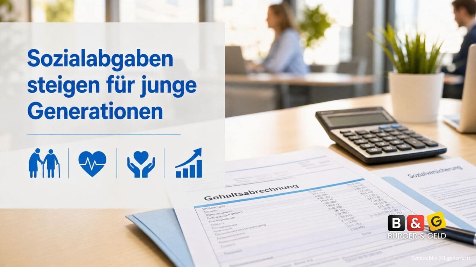 Babyboomer-Rente treibt Sozialabgaben junger Beschäftigter deutlich nach oben