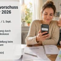 Unterhaltsvorschuss Auszahlung September 2026