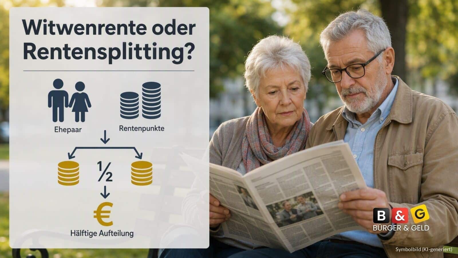 Ersatz für die Witwenrente: Rentensplitting