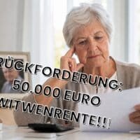 Rückforderung Witwenrente: Urteil