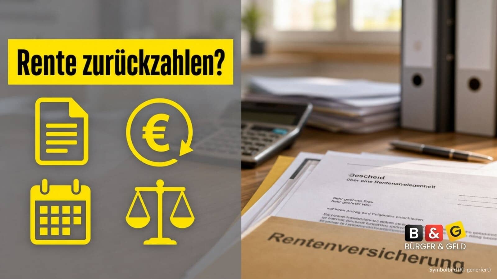 Zu viel Rente erhalten: Wann die Rentenversicherung das Geld noch zurückfordern darf