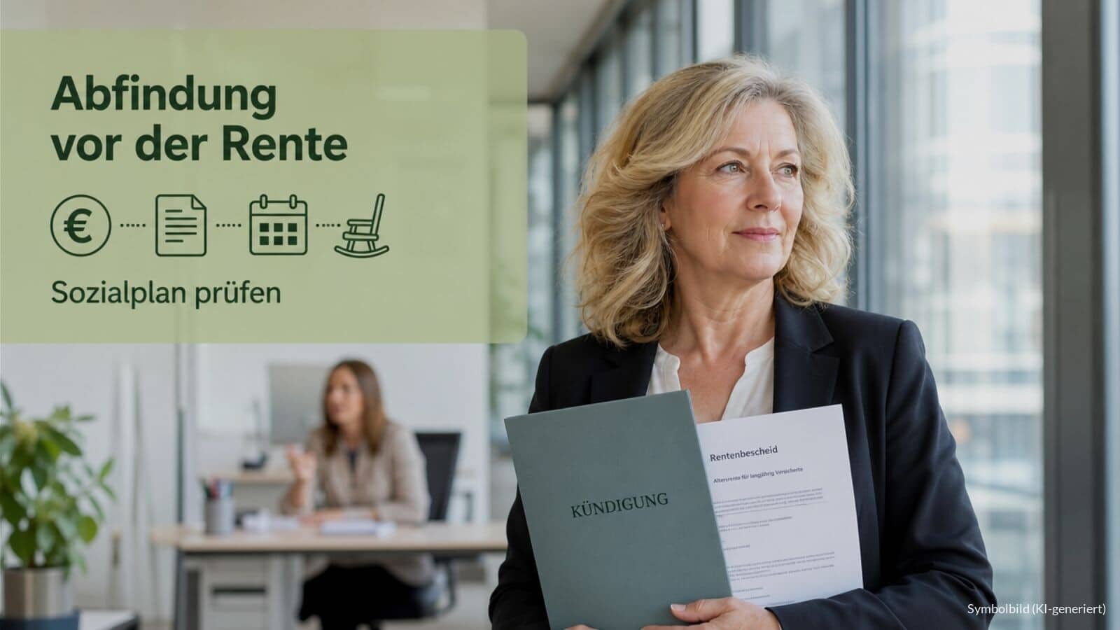 Abfindung bei Kündigung kurz vor der Rente