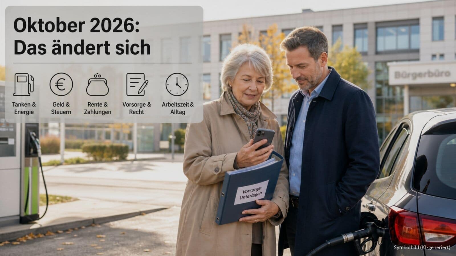 Änderungen Oktober 2026 - für Verbraucher, Familien, Rentner