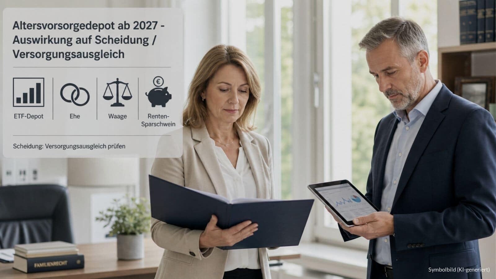 Altersvorsorgedepot 2027 und Scheidung und Versorgungsausgleich