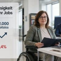 Arbeitslosigkeit im Bereich Schwerbehinderung steigt