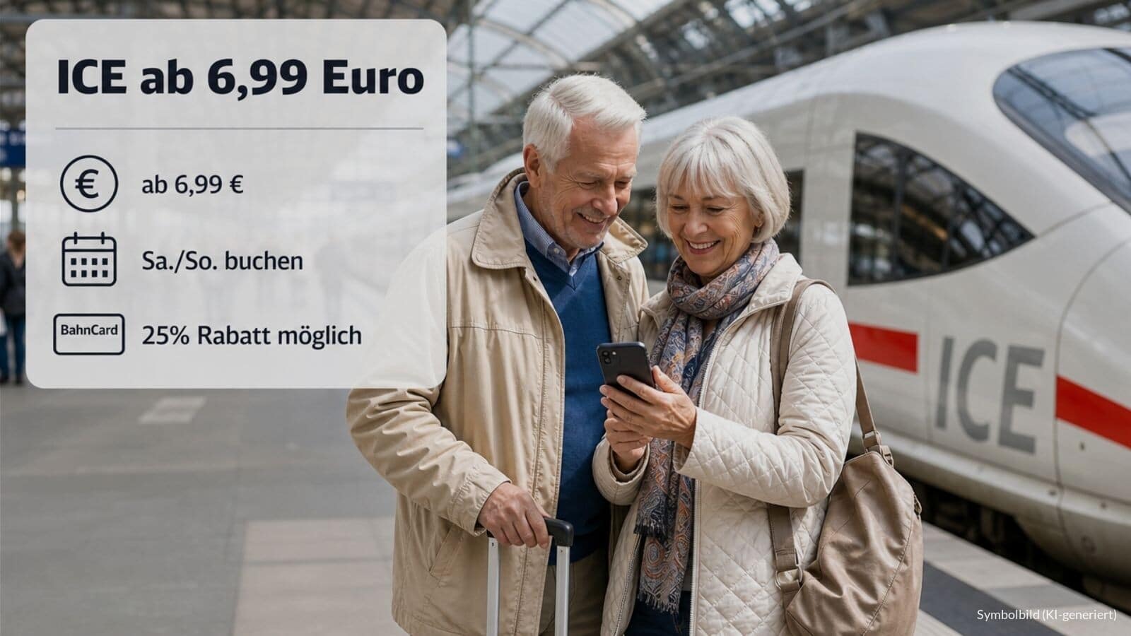 Bahn Schnäppchen für Rentner