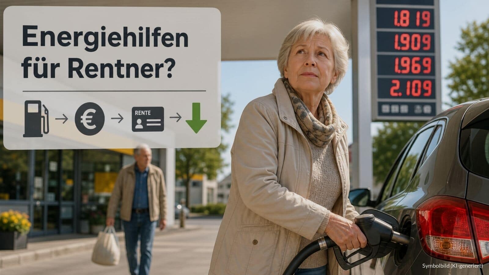 Benzinpreis: Energiehilfen auch für Rentner?