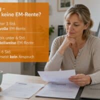 BU-Rente oder EM-Rente - Unterschiede 2026