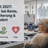 Bundeshaushalt 2027: Rente, Grundsicherung, Pflege
