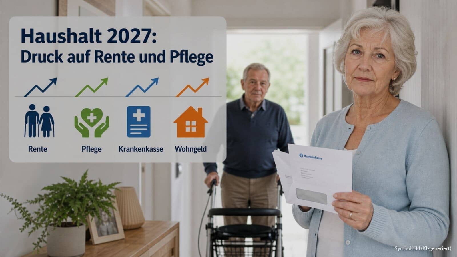 Bundeshaushalt 2027 setzt Rente, Pflege und Gesundheit unter Druck