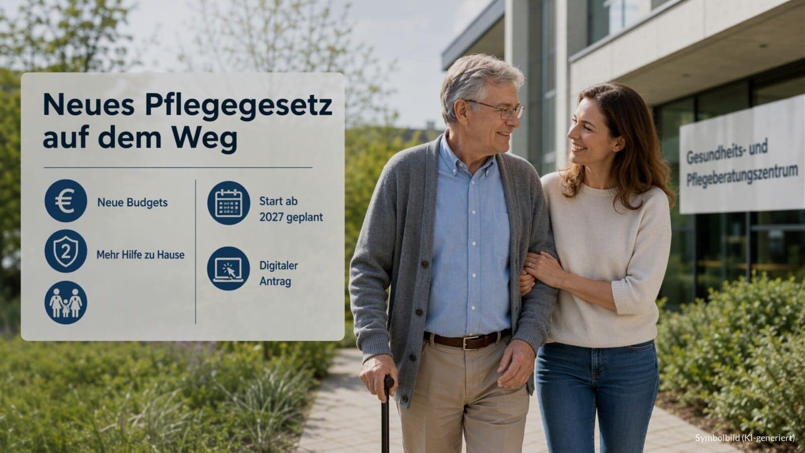Bundeskabinett hat neues Pflegegesetz beschlossen