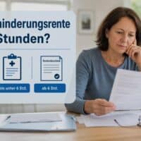 EM-Rente, auch wenn man noch mehr als 6 Stunden arbeiten kann