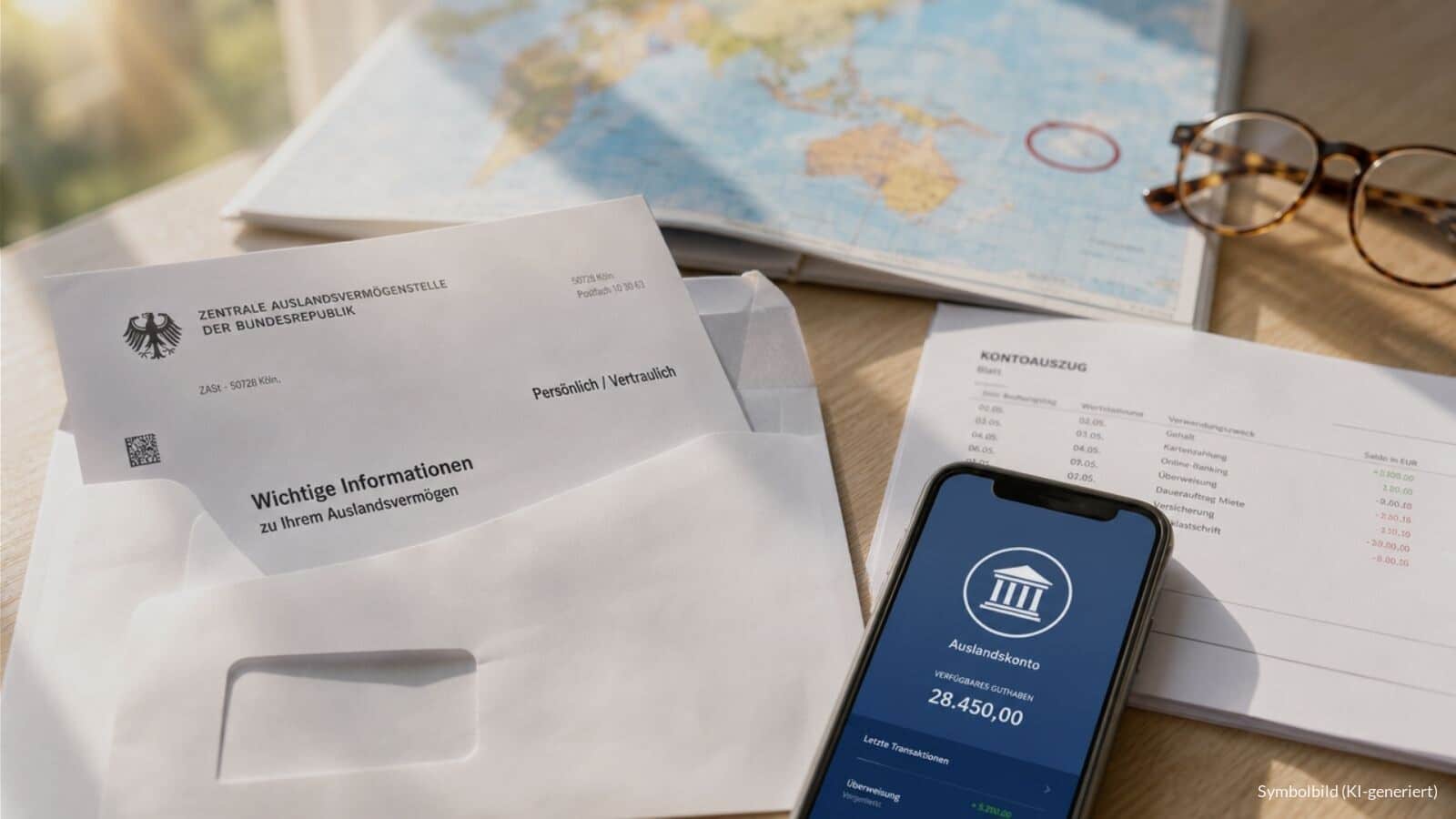CRS-Meldung 2026: Diese Auslandskonten meldet die Bank ans Finanzamt