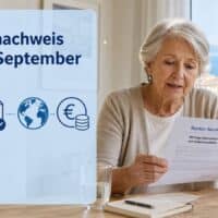 Frist im September 2026 für die Rente: Lebensnachweis - aber nicht für alle Rentner