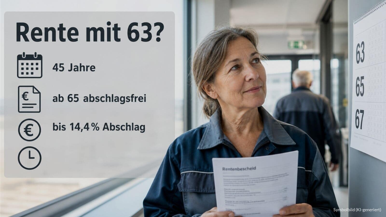 Fehlvorstellungen zur Rente mit 63