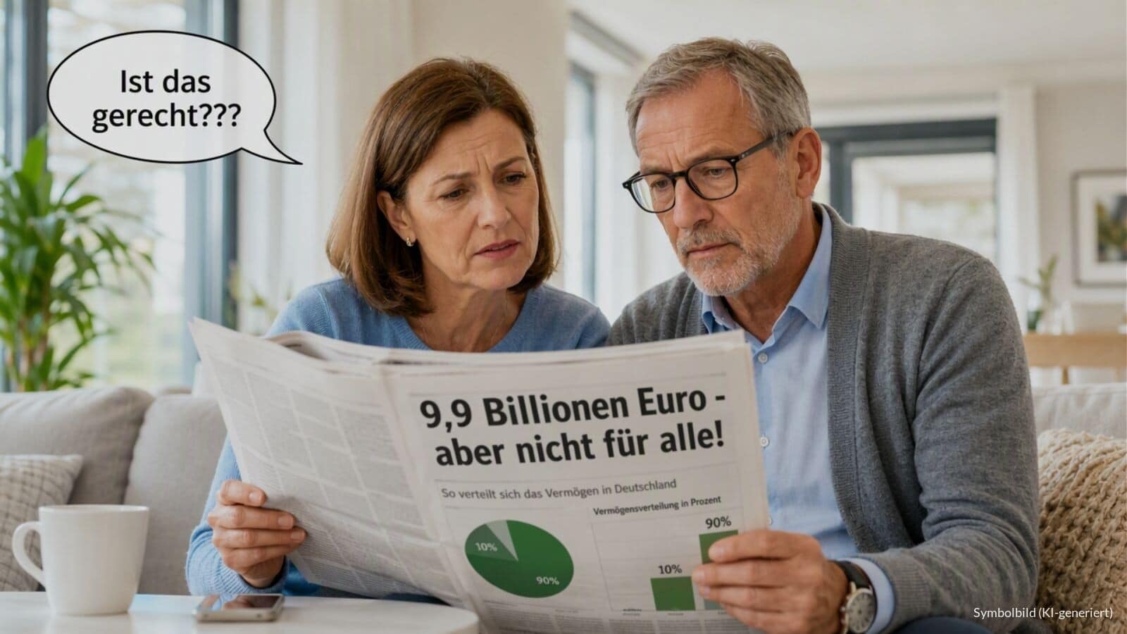 Geldvermögen in Deutschland wächst kräftig - ungleich verteilt