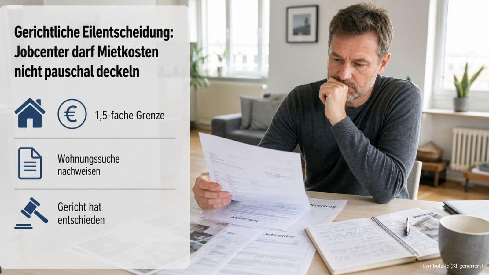 Gerichtliche Eilentscheidung zu Mietkosten