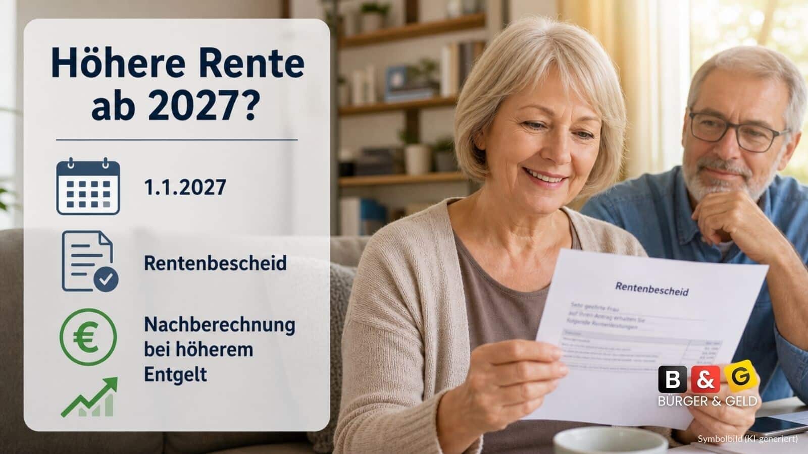Höhere Rente ab Januar 2027 möglich