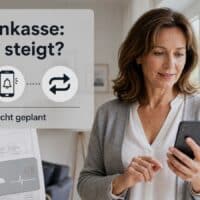 Krankenkassen müssen bald wieder über Beitragserhöhung informieren