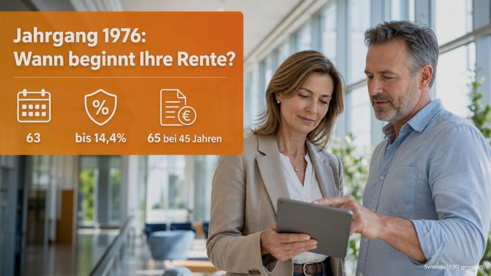 Jahrgang 1976: wann in Rente?