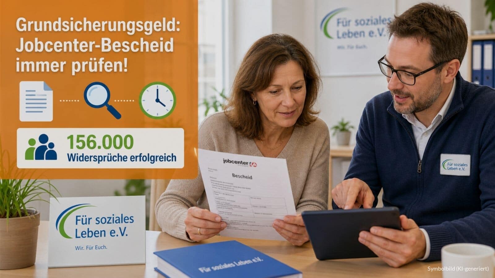 Jobcenter Bescheide oft falsch - über 100.000 Widersprüche erfolgreich