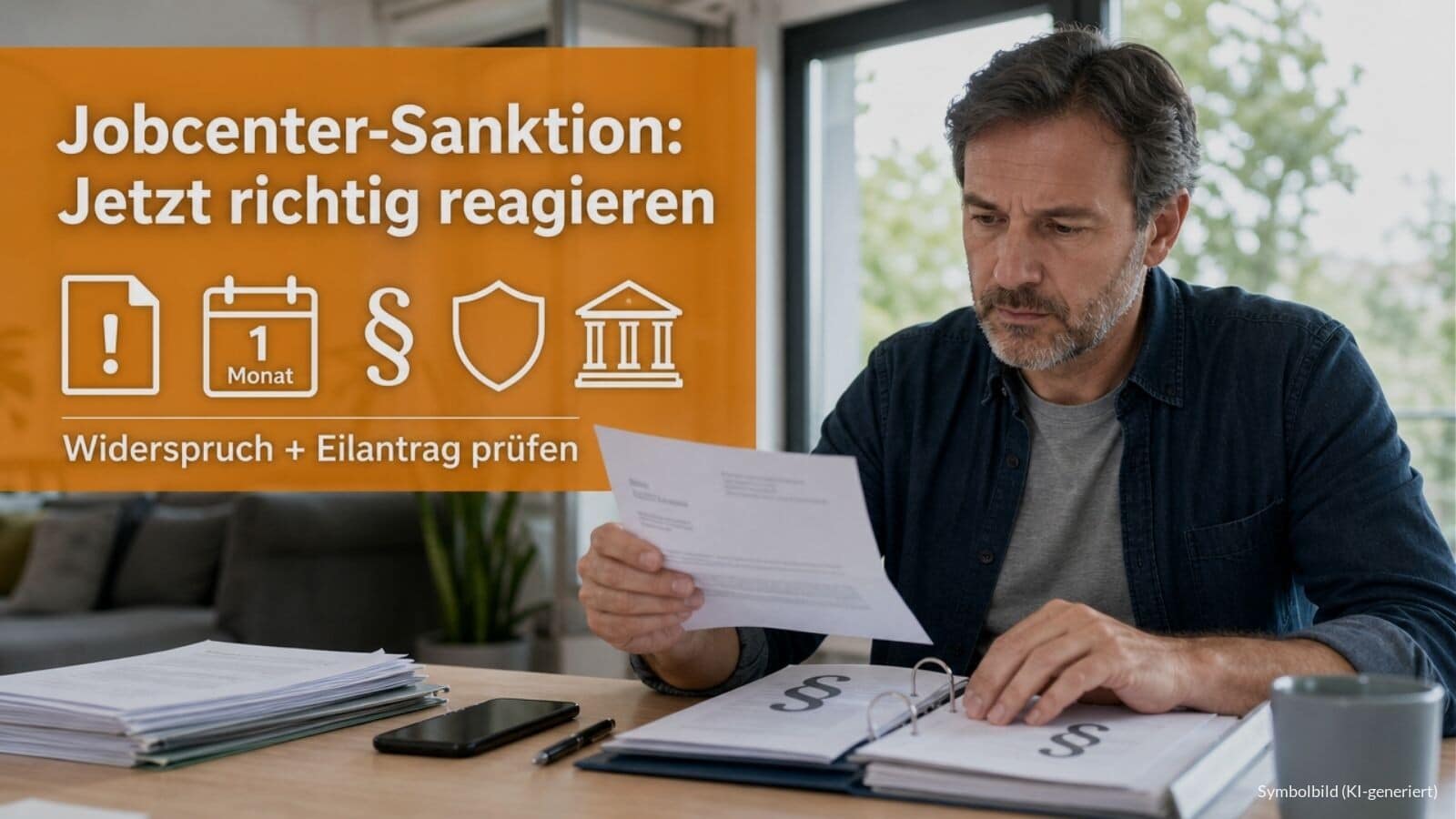 Sich gegen Jobcenter Sanktionen wehren
