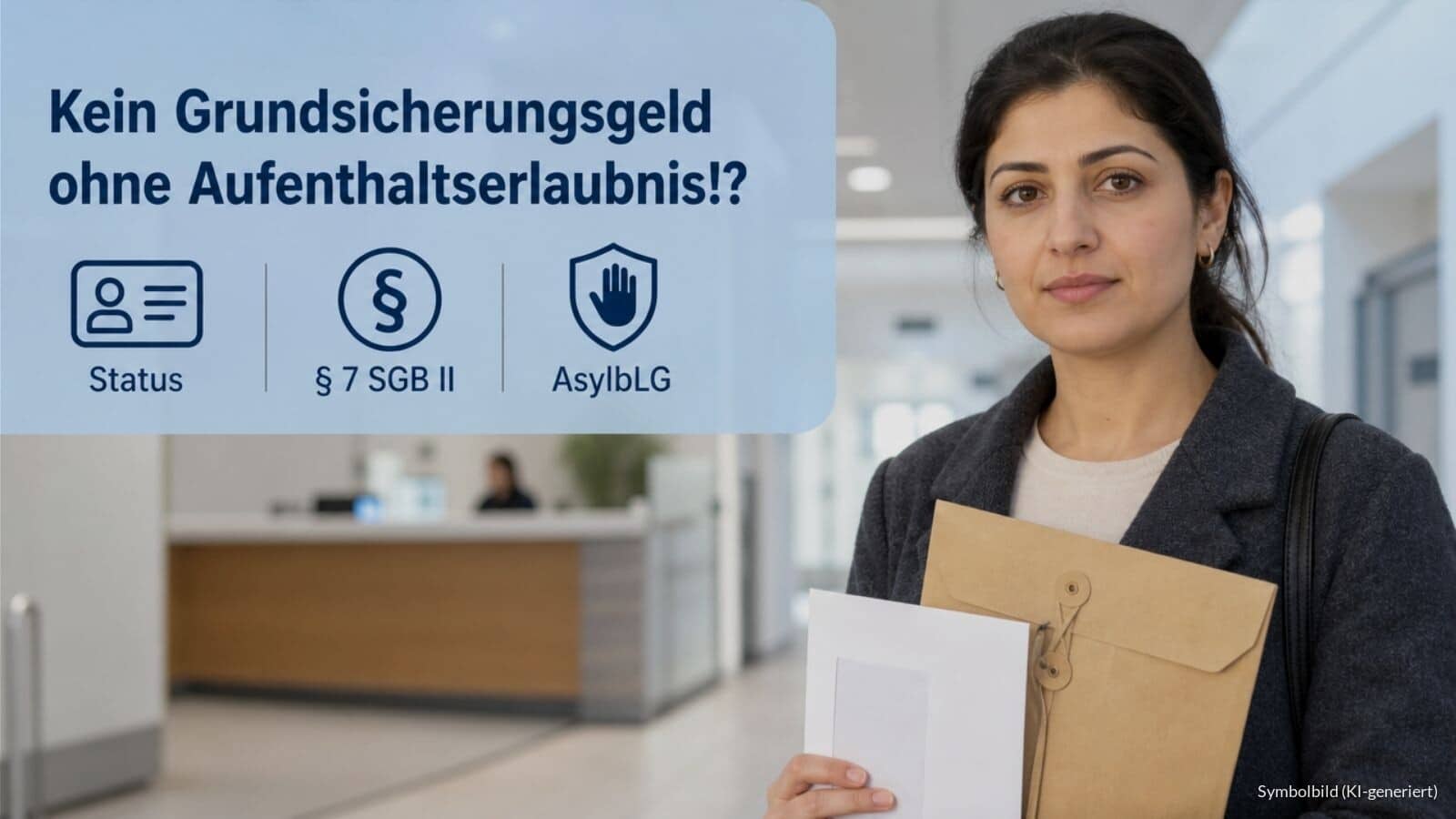 Kein Grundsicherungsgeld ohne Aufenthaltserlaubnis - Gerichtsentscheidung