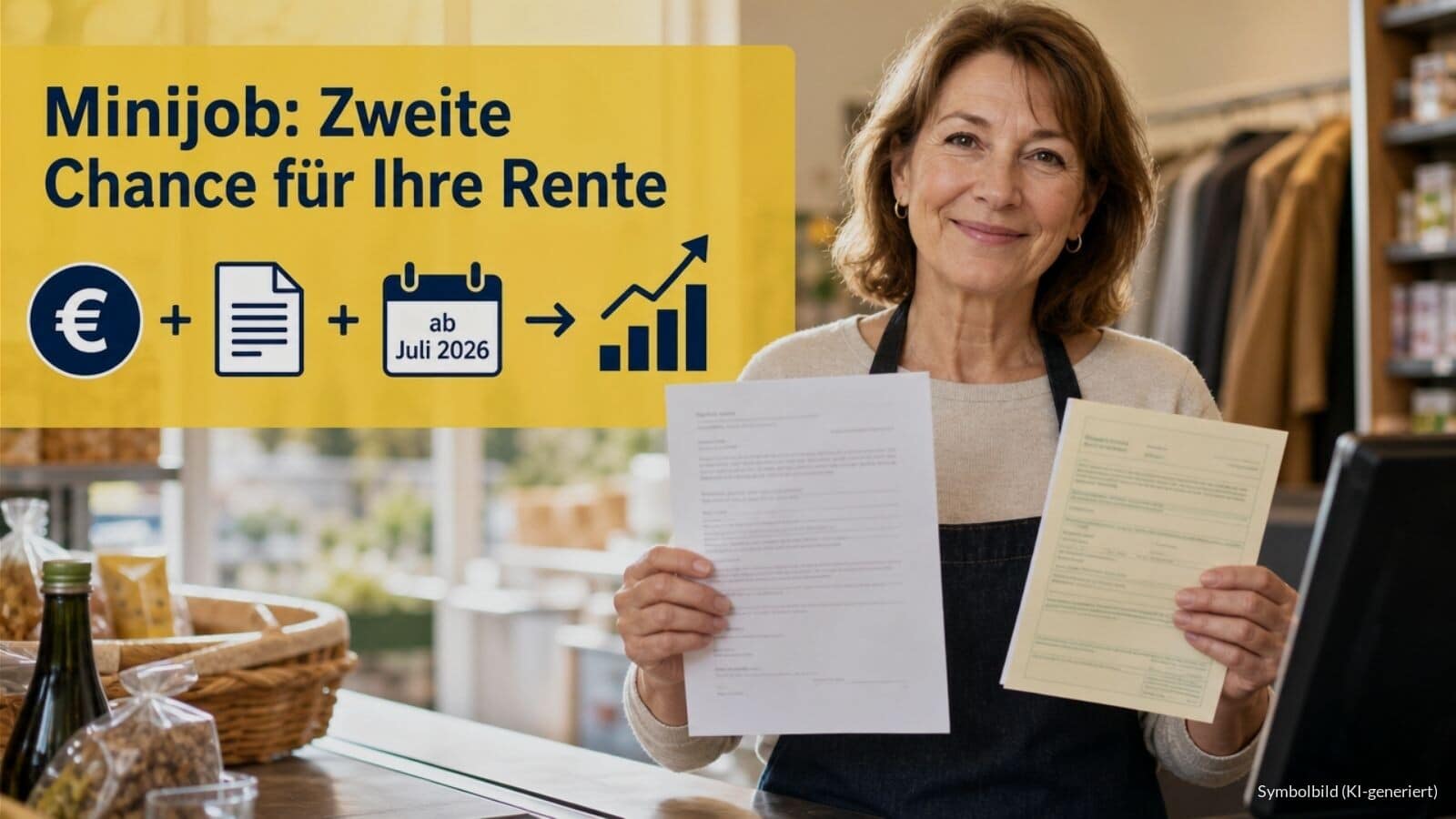 Mehr Rente durch neue Minijob-Regel 2026