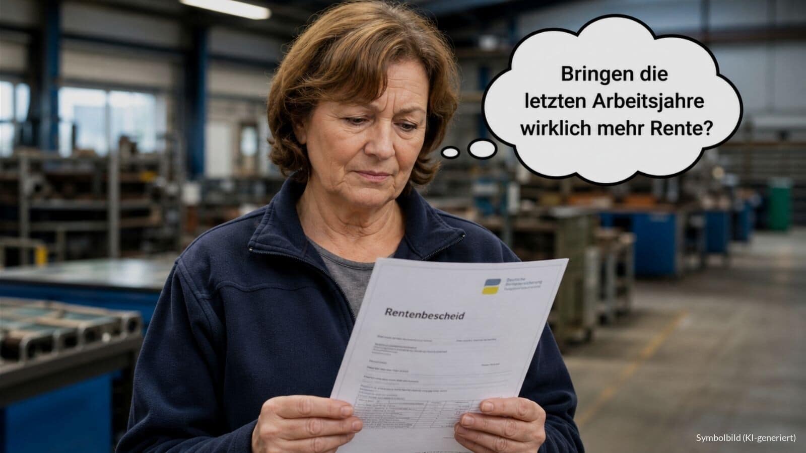 Bringen die letzten Arbeitsjahre mehr Rente? Faktencheck!