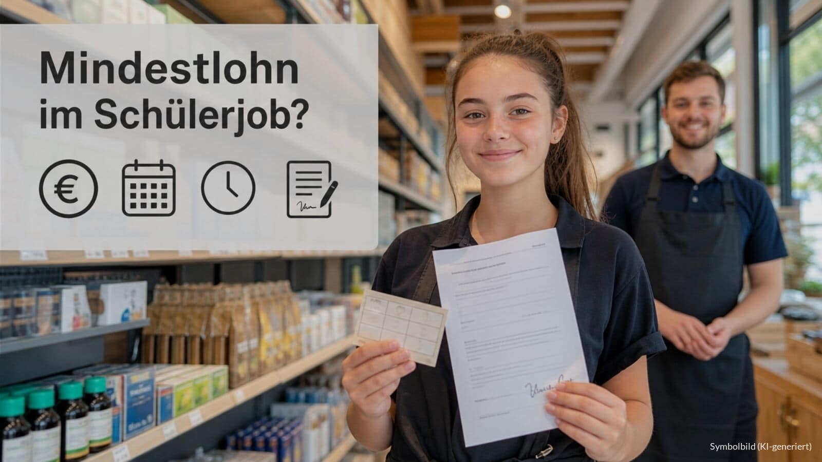 Mindestlohn im Schülerjob?