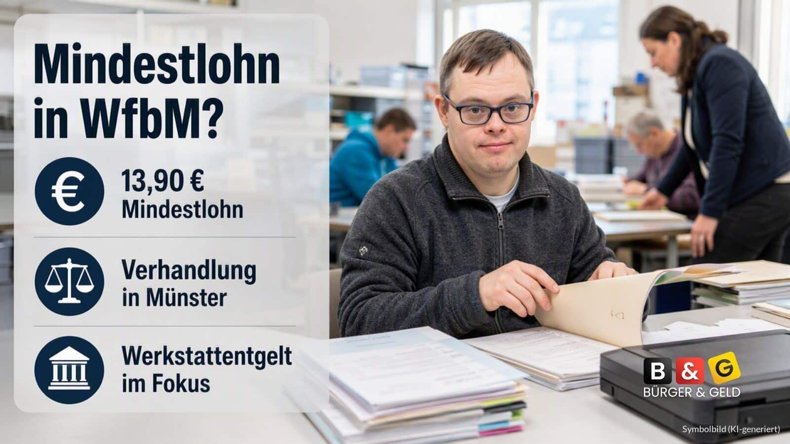 Mindestlohn in WfbM