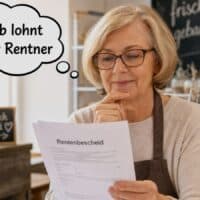 Minijob neben Witwenrente