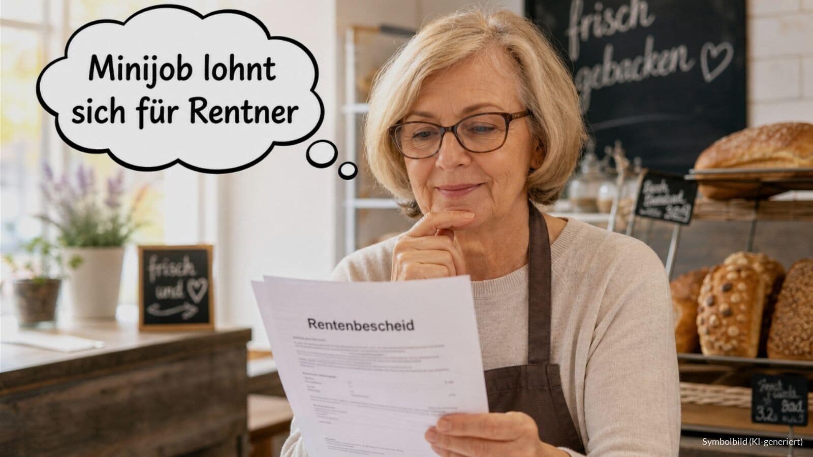 Minijob neben Witwenrente