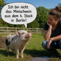 Urteil: Minischwein darf nicht im 4. Stock einer Mietwohnung in Berlin gehalten werden