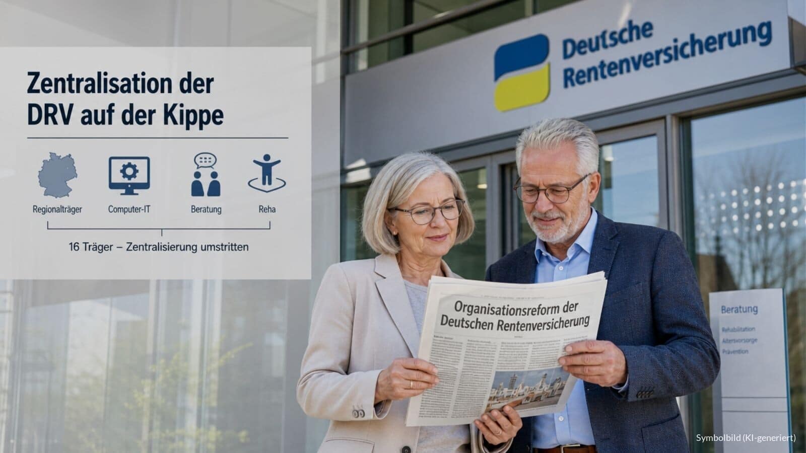Einige Länder gegen Neuorganisation der Deutschen Rentenversicherung