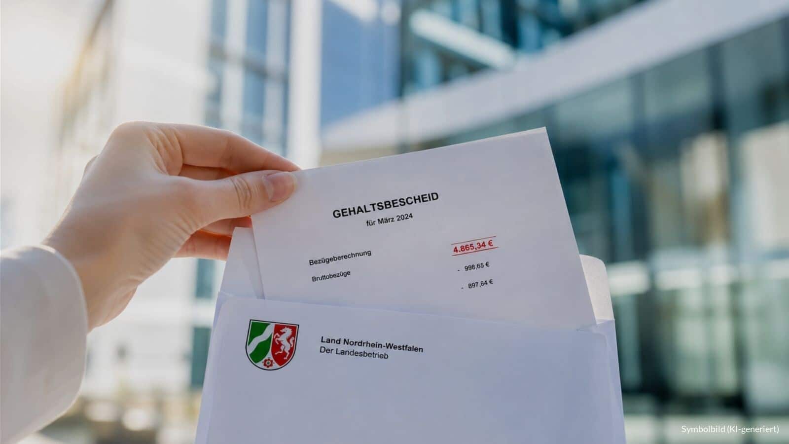 Neue Gehaltsuntergrenze für NRW-Beamte: Landesregierung beschließt Besoldungsreform bis 2027