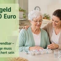 Pflegegeld 2026 ist frei verfügbar