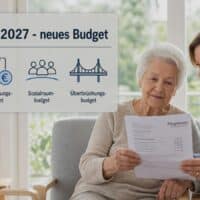 Pflegegeld 2027: 4 neue Budgets