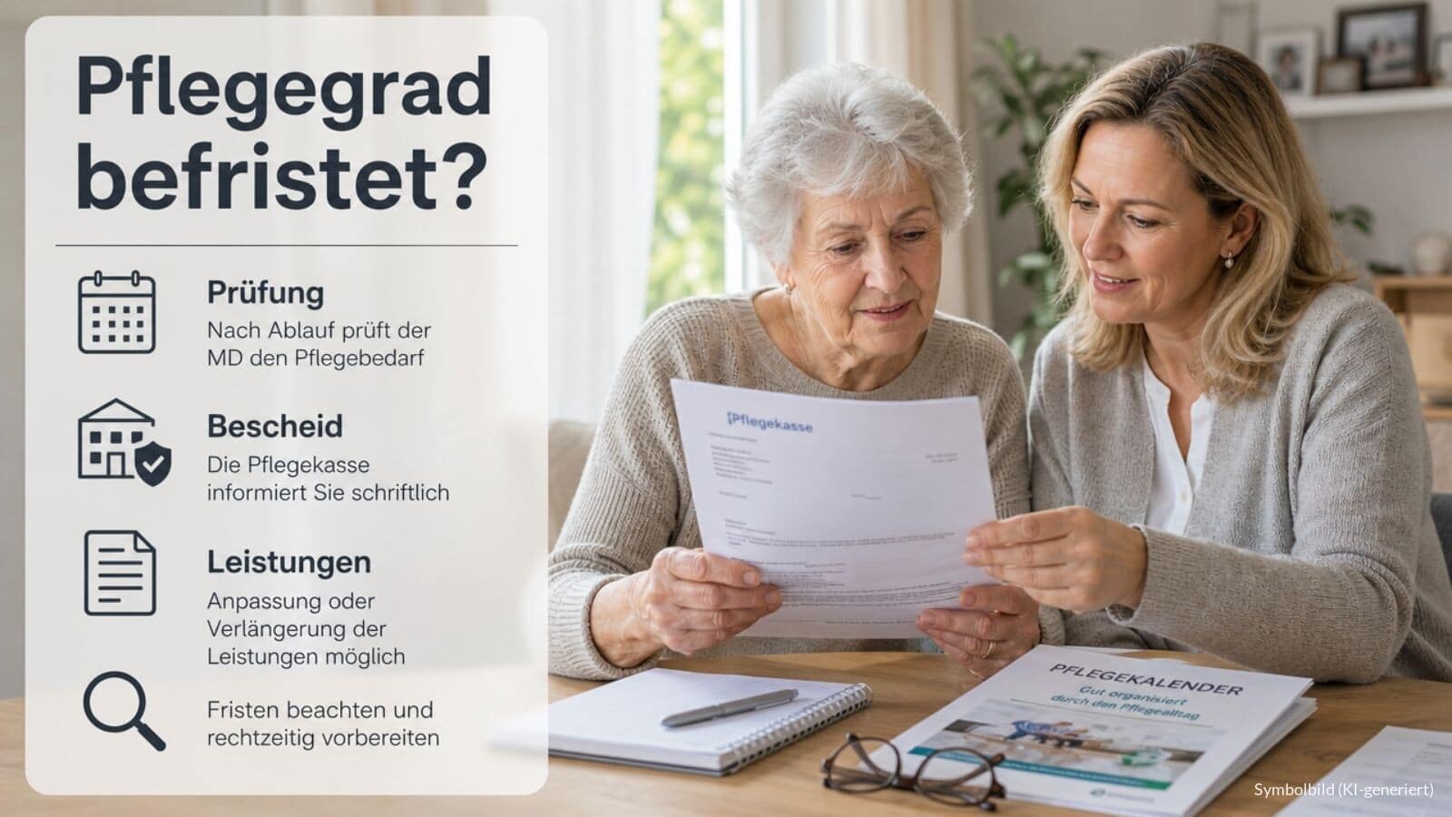 Pflegegrad und Pflegegeld 2027 befristet? Pflegereform