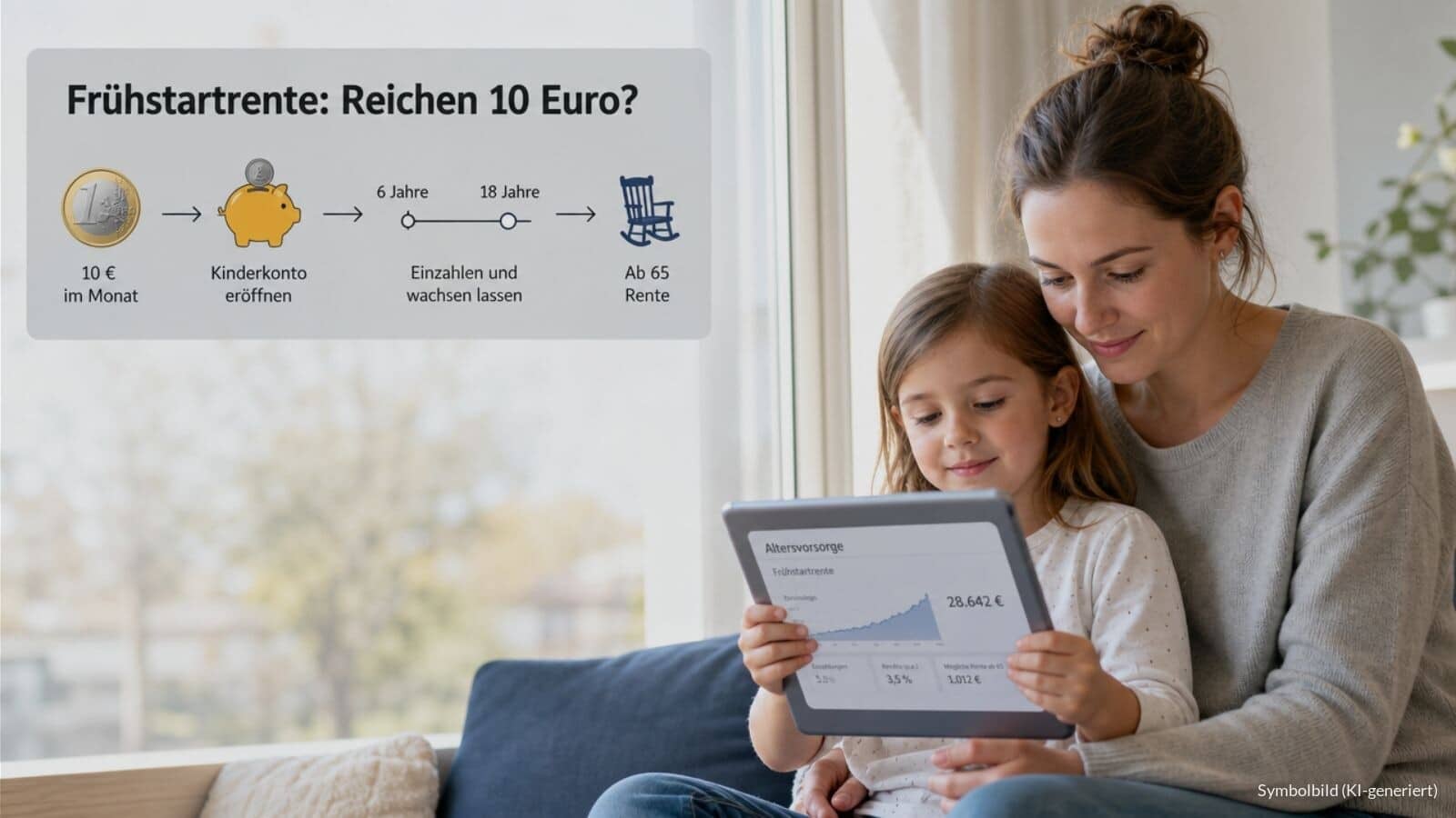 10 Euro bei der Frühstartrente 2027
