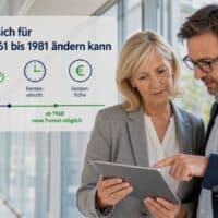 Änderungen Rente für Jahrgänge 1961 bis 1981