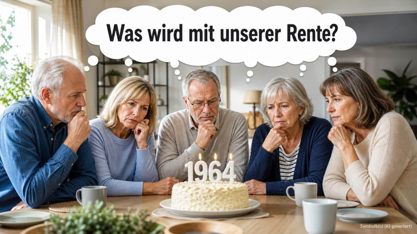 Rente für ab 1964 geborene Menschen