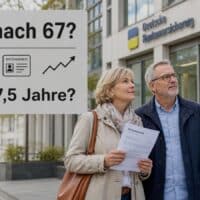 Rentenalter steigt auf jenseits 67