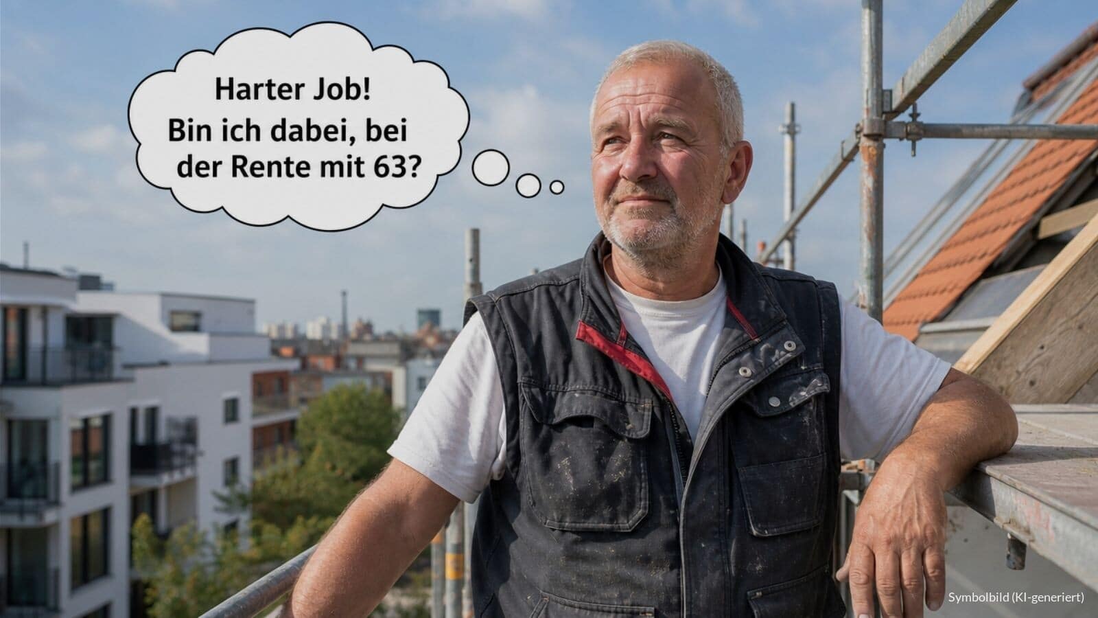 "Rente mit 63" - nur noch für bestimmte Berufe?
