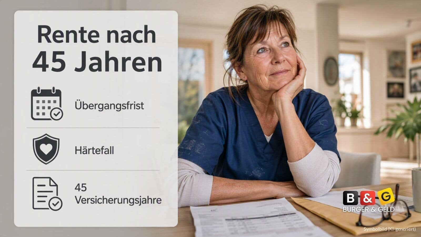 Rente nach 45 Jahren: Übergangsfrist