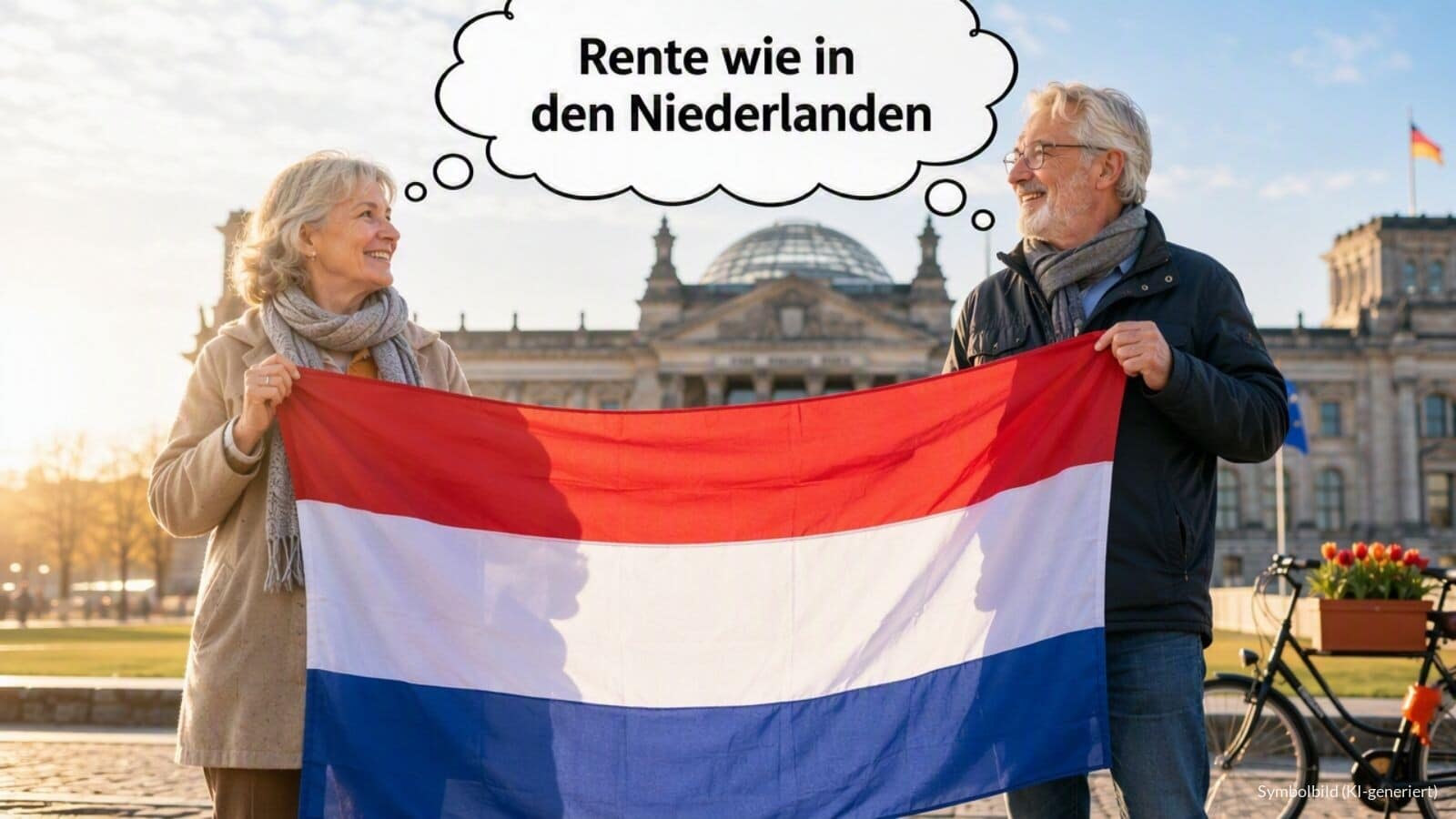 Rente Deutschland - Rente Niederlande