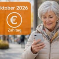 Auszahlung Rente für Oktober 2026