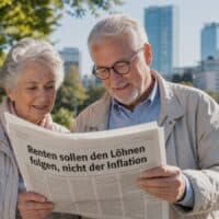 Bundesregierung: Rente soll den Löhnen folgen