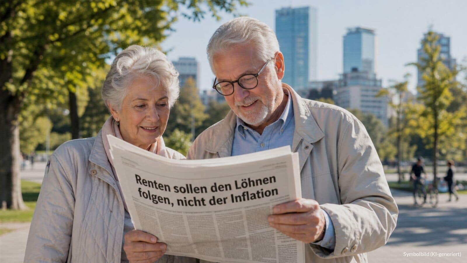 Bundesregierung: Rente soll den Löhnen folgen